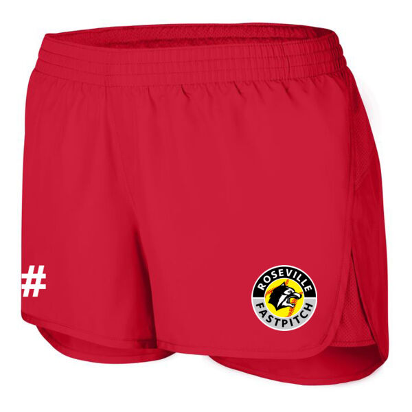 Augusta - Ladies Wayfarer Shorts - Printed Logo ** Add Number for $5! ** Thumbnail