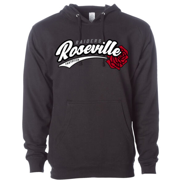 Independent Trading Co. - Midweight Hooded Sweatshirt - Applique Logo ** Add Name for $5! ** Thumbnail