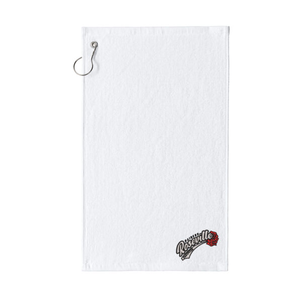 Port Authority ® Grommeted Hemmed Towel - Embroidered Logo Thumbnail