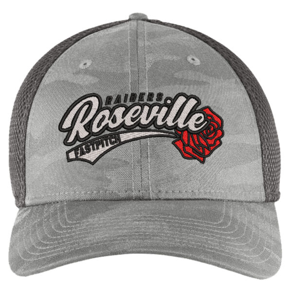 New Era ® Tonal Camo Stretch Tech Mesh Cap - Embroidered Logo Thumbnail