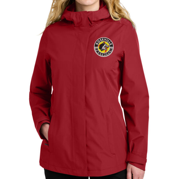 Port Authority® Women's C-FREE® Rain Jacket - Embroidered Logo **Add Name for $5! ** Thumbnail