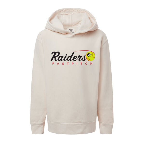 Comfort Colors - Garment-Dyed Youth Lightweight Fleece Hooded Sweatshirt - Printed Logo **Add Name for $5! ** Thumbnail