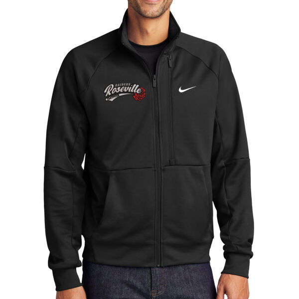 Nike Full-Zip Chest Swoosh Jacket - Embroidered Logo **Add Name for $5! ** Thumbnail