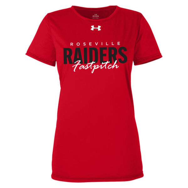 Under Armour - Women's Team Tech™ T-Shirt - Printed Logo **Add Name for $5! ** Thumbnail