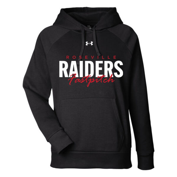 Under Armour - Women's Rival Fleece Hooded Sweatshirt - Printed Logo **Add Name for $5! ** Thumbnail